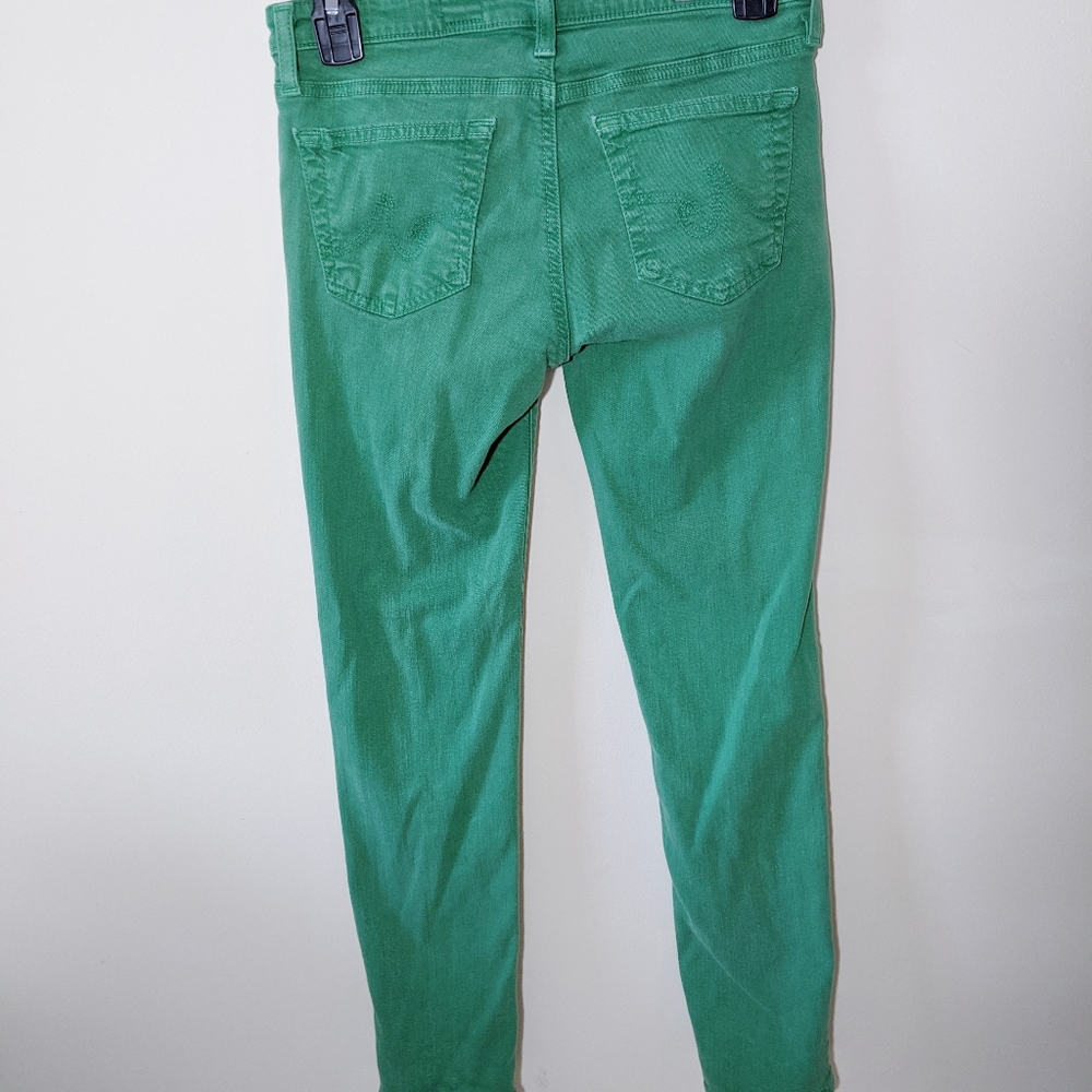 AG size 26R Green The Stevie Ankle jeans - Picture 4 of 7